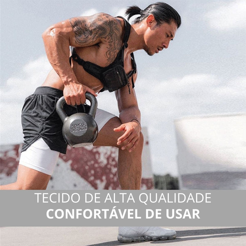 Short Academia Masculino - Double Deck