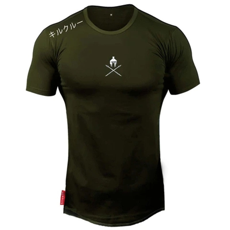 Camiseta Academia Masculina - Spartan