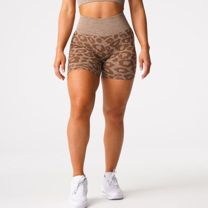 Short Academia Feminino NVGTN - Leopard