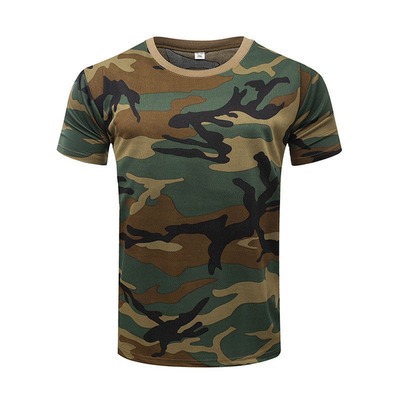 Camisa Masculina Estampada - Camouflage