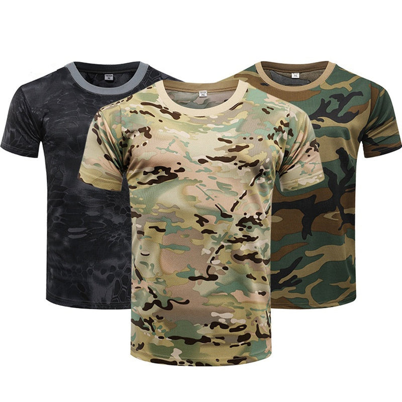 Camisa Masculina Estampada - Camouflage