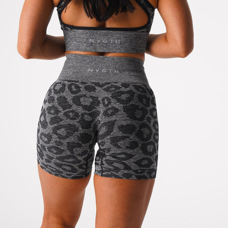 Short Academia Feminino NVGTN - Leopard